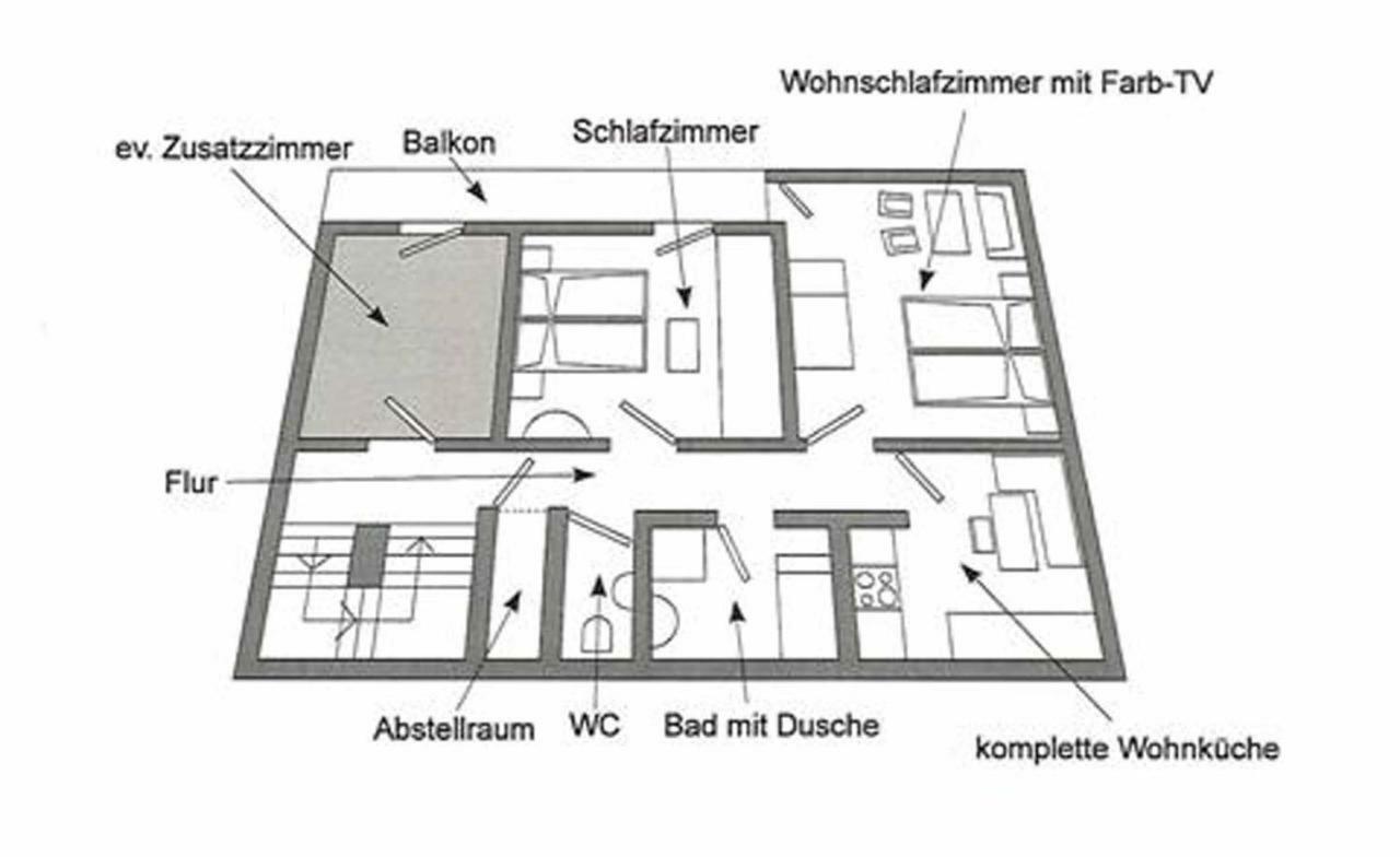 Ferienwohnung Uhrmann Franz Lindberg Exterior foto